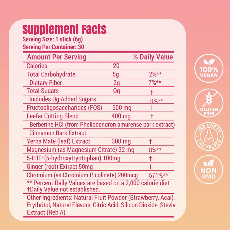 Leefar Beverage Mix - 30 Servings