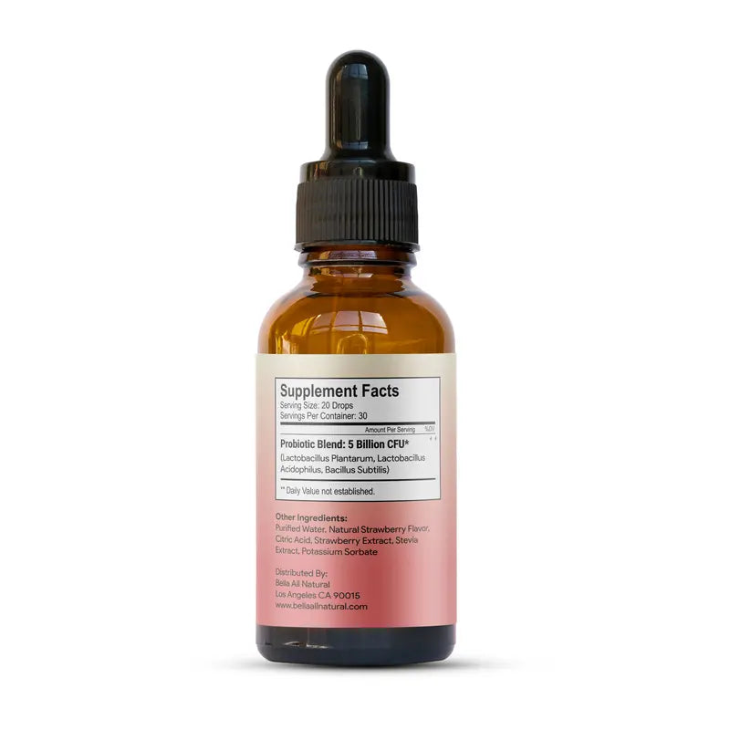 Bella All-Natural Strawberry Cutting Mix Drops 60ml - Daily Health Supplement